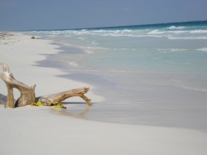 Deserted Tulum Beach